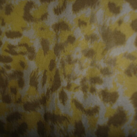 NWT WOMEN'S GLORIA VANDERBILT PULLOVER COTTON BLOUSE/TOP-SIZE L-YELLOW/BROWN - Picture 9 of 16